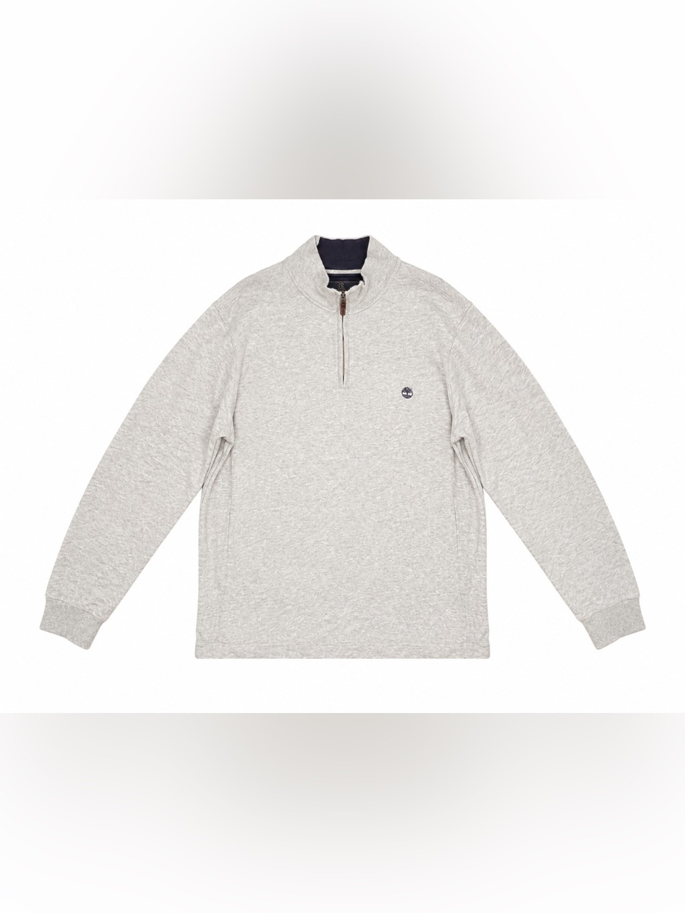 Timberland Earthkeepers Heather Light Gray 1/4 Zip Pullover